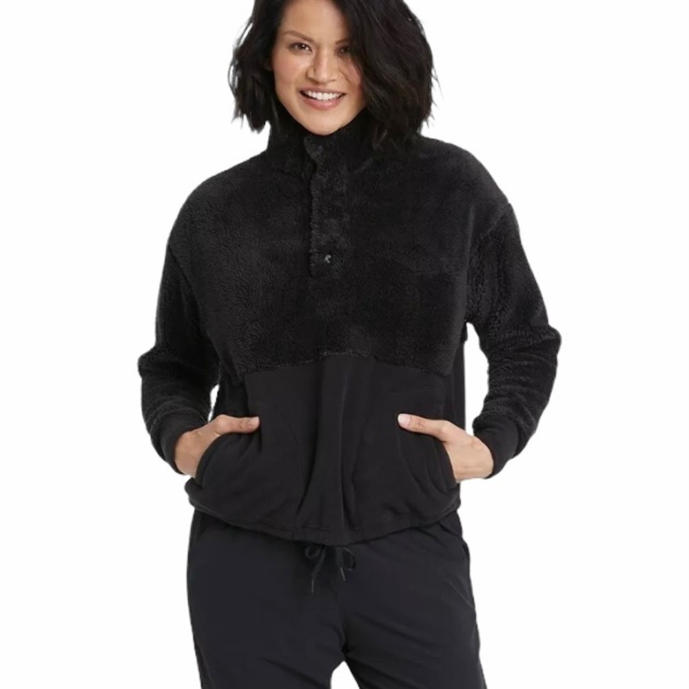All In Motion Cozy Sherpa Fleece Pullover